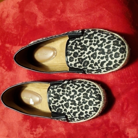 GH. Bass & Co Shoes - GH Bass Leopard Espadrille Size 7.5M